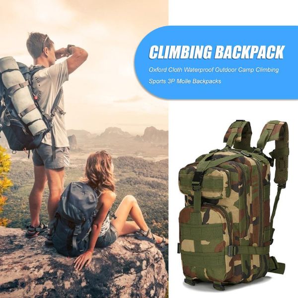 camping climbing molle backpacks sports 3p knapsack camping 30l waterproof oxford cloth portable outdoor elements
camping climbing molle backpacks sports 3p knapsack camping 30l waterproof oxford cloth portable outdoor elements