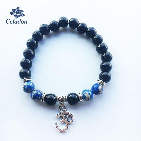 charm bracelets natural blue stripes marble bracelet 3d letter pendant beads fashion jewelry for women, Golden;silver
charm bracelets natural blue stripes marble bracelet 3d letter pendant beads fashion jewelry for women, Golden;silver