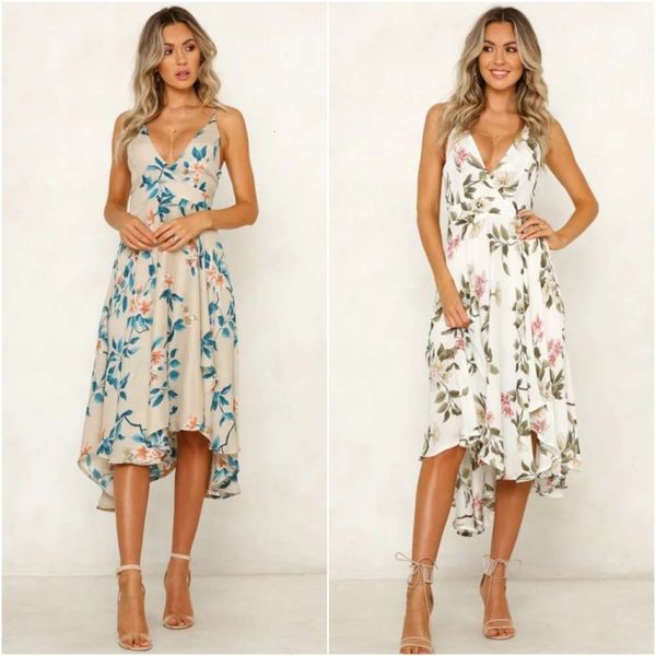 new women's suspender sleeveless v-neck print dress in spring and summer of 2019, Gray
new women's suspender sleeveless v-neck print dress in spring and summer of 2019, Gray