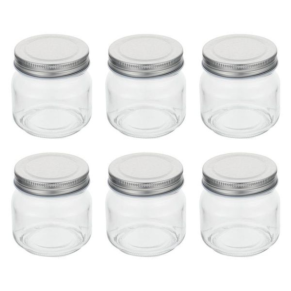 storage bottles & jars 6pcs glass sealed jar bottle food honey can container (transparent)
storage bottles & jars 6pcs glass sealed jar bottle food honey can container (transparent)
