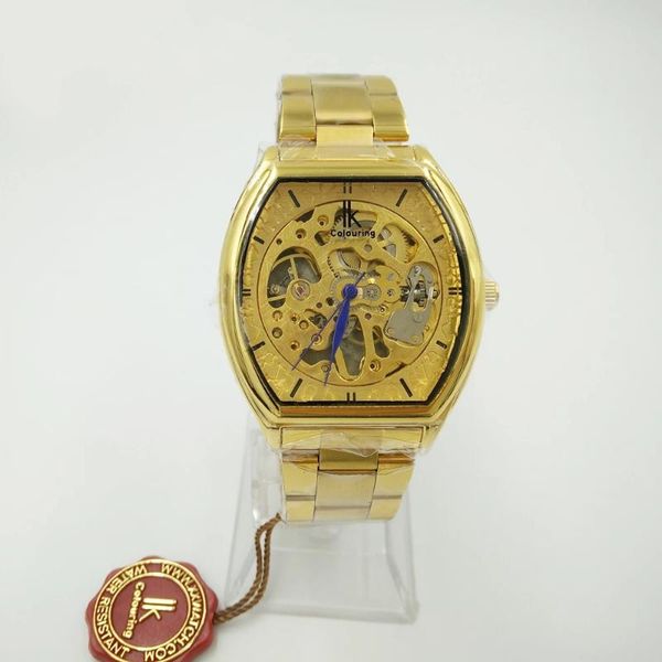 wristwatches ik colouring men luxury brand skeleton mechanical watch gold stainless steel square wrist watches reloj mecanico hombre 202, Slivery;brown
wristwatches ik colouring men luxury brand skeleton mechanical watch gold stainless steel square wrist watches reloj mecanico hombre 202, Slivery;brown