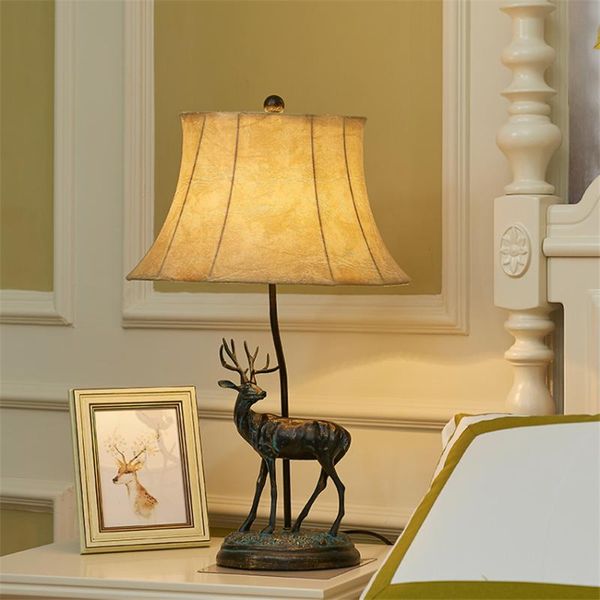 table lamps european-style retro elk bedside living room luxury bedroom study art deco desk lamp restaurant cafe light fixture
table lamps european-style retro elk bedside living room luxury bedroom study art deco desk lamp restaurant cafe light fixture