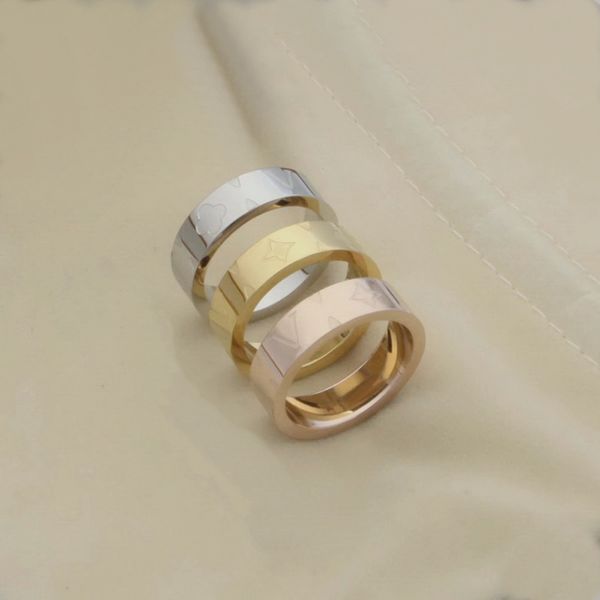 europe america fashion style ring men lady womens gold/silver-color metal engraved v initials four leaf flower 18k gold plated lovers rings
europe america fashion style ring men lady womens gold/silver-color metal engraved v initials four leaf flower 18k gold plated lovers rings