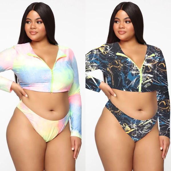 swimwear women bikini two pieces swimsuits beach wear large size bathing long sleeve colorful push up swimming suits 21072
swimwear women bikini two pieces swimsuits beach wear large size bathing long sleeve colorful push up swimming suits 21072