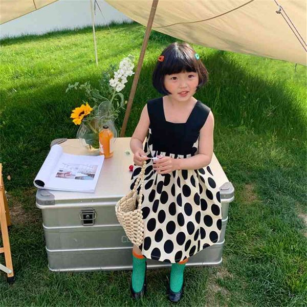 summer arrival girls fashion dot sleeveless dresses kids korean design 210528, Red;yellow
summer arrival girls fashion dot sleeveless dresses kids korean design 210528, Red;yellow