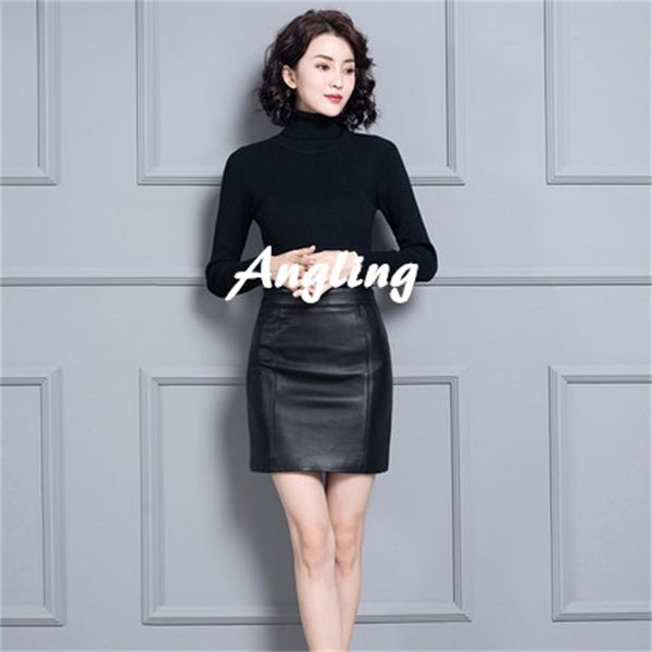 2021 genuine new natural fashion real sheep leather skirt k44 7cny, Black
2021 genuine new natural fashion real sheep leather skirt k44 7cny, Black