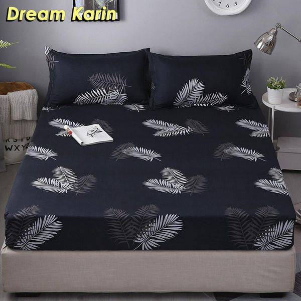 modern nordic fitted bed linen sheet leaf mattress cover soft washable mattress protector with elastic band (no case )
modern nordic fitted bed linen sheet leaf mattress cover soft washable mattress protector with elastic band (no case )