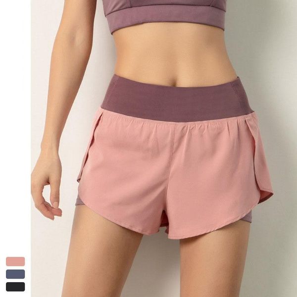 running shorts summer gym women 2 in 1 marathon quick dry pockets sport breathable high waist yoga, Black;blue
running shorts summer gym women 2 in 1 marathon quick dry pockets sport breathable high waist yoga, Black;blue