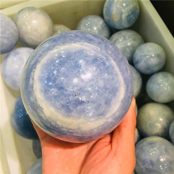 decorative objects & figurines 5-9cm natural magic blue calcite quartz crystal ball specimen healing
decorative objects & figurines 5-9cm natural magic blue calcite quartz crystal ball specimen healing