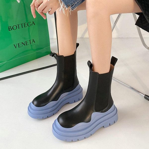 boots black white platform women shoes genuine leather slip on ankle fashion mixed colors square heel autumn winter woman
boots black white platform women shoes genuine leather slip on ankle fashion mixed colors square heel autumn winter woman