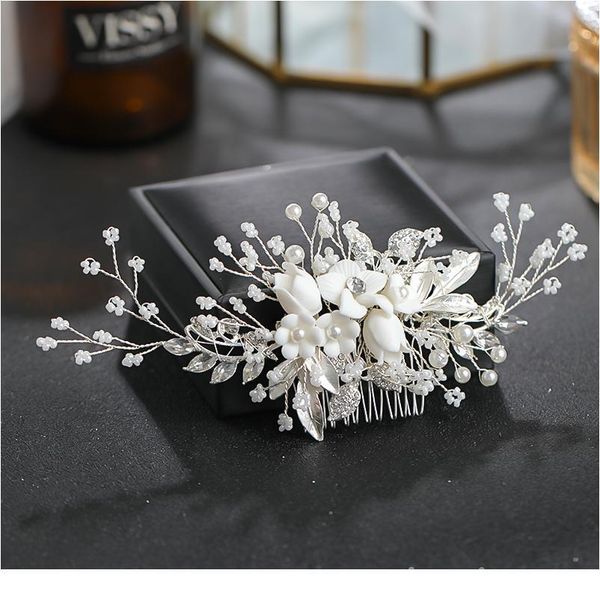 trendy wedding hair accessories rhinestone pearl hair comb for women handmade flower headdress bride tiara jewelry acc qylmvh
trendy wedding hair accessories rhinestone pearl hair comb for women handmade flower headdress bride tiara jewelry acc qylmvh
