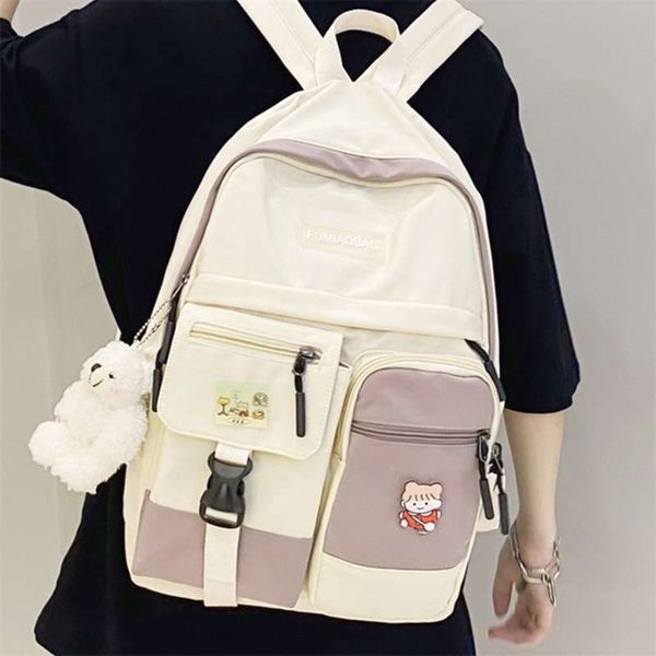 joypessie fashion female women like backpack for teenage girl kawaii travel rucksack waterproof nylon simple school bag mochilas 210929
joypessie fashion female women like backpack for teenage girl kawaii travel rucksack waterproof nylon simple school bag mochilas 210929