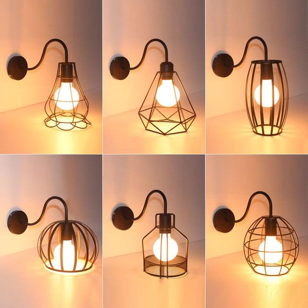 wall lamps industrial wrought iron light e27 edison bulb lamp vintage metal lampshade sconces for loft bar store el
wall lamps industrial wrought iron light e27 edison bulb lamp vintage metal lampshade sconces for loft bar store el