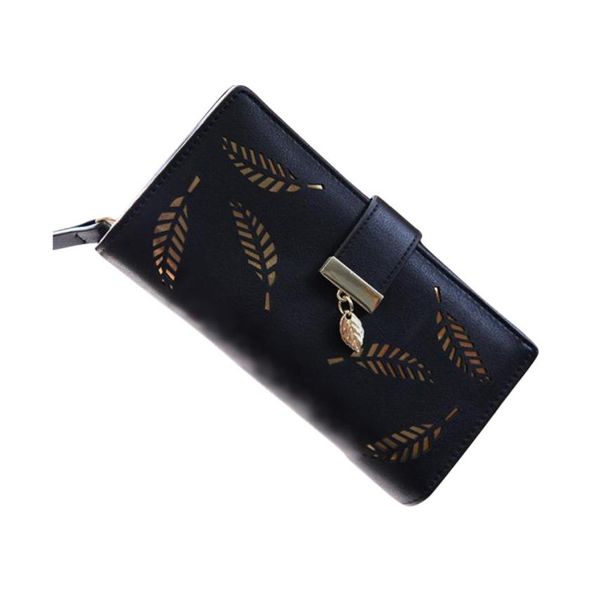 2021 new women wallets leaf bifold wallet leather clutch women card holder purse lady long handbag carteras mujer purse female, Red;black
2021 new women wallets leaf bifold wallet leather clutch women card holder purse lady long handbag carteras mujer purse female, Red;black