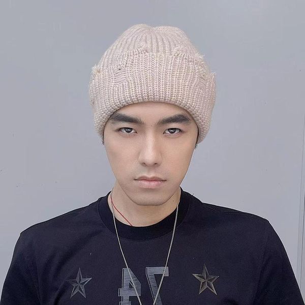 beanies korean kpop style hole frayed knitted hats for men women hip hop cool solid color skullcap autumn winter warm hat
beanies korean kpop style hole frayed knitted hats for men women hip hop cool solid color skullcap autumn winter warm hat