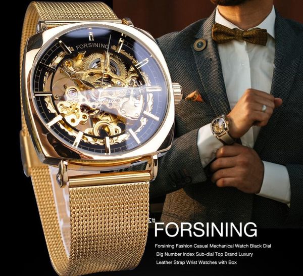 wristwatches forsining men watch fashion casual hollow mesh belt waterproof automatic mechanical men's clock relogio masculino, Slivery;brown
wristwatches forsining men watch fashion casual hollow mesh belt waterproof automatic mechanical men's clock relogio masculino, Slivery;brown