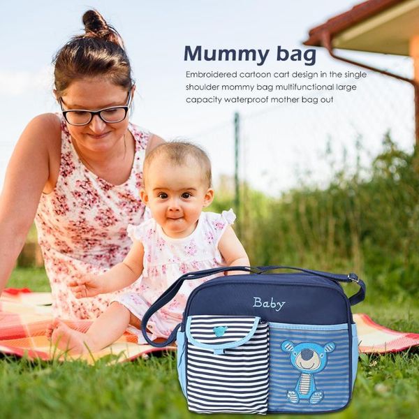 diaper bags stripe cartoon embroidery shoulder bag cart pattern multi-function waterproof large capacity mommy outdoor travel
diaper bags stripe cartoon embroidery shoulder bag cart pattern multi-function waterproof large capacity mommy outdoor travel