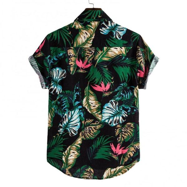 men's casual shirts hawaii shirt men leaf print short sleeve summer button down holiday 2021, White;black
men's casual shirts hawaii shirt men leaf print short sleeve summer button down holiday 2021, White;black
