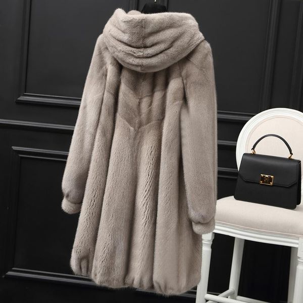 women's fur & faux mink real natural coat female luxury coats winter jacket women hooded korean jackets for warm overcoat my s, Black
women's fur & faux mink real natural coat female luxury coats winter jacket women hooded korean jackets for warm overcoat my s, Black