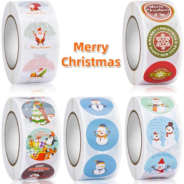 gift wrap 500pcs/roll christmas stickers package label animals snowman trees decor navida wrapping box tags
gift wrap 500pcs/roll christmas stickers package label animals snowman trees decor navida wrapping box tags