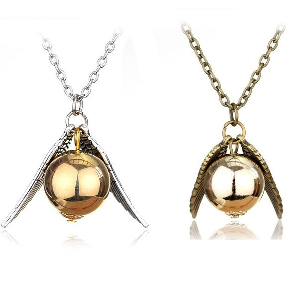 chains golden snitch necklace quidditch ball antique bronze silver color wing pendant steampunk vintage movie jewelry men wholesale
chains golden snitch necklace quidditch ball antique bronze silver color wing pendant steampunk vintage movie jewelry men wholesale