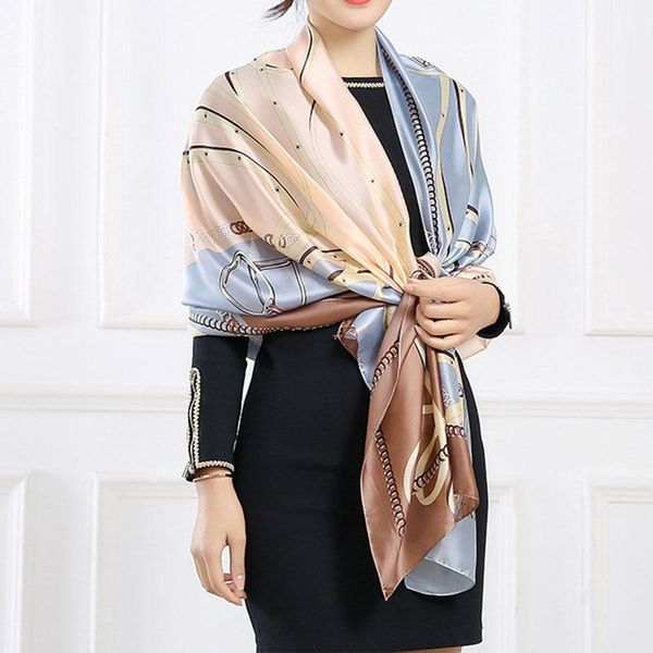 scarves women elegant neck headscarf silk scarf sunscreen shawl green peacock feather print satin shawls large hijab, Blue;gray
scarves women elegant neck headscarf silk scarf sunscreen shawl green peacock feather print satin shawls large hijab, Blue;gray