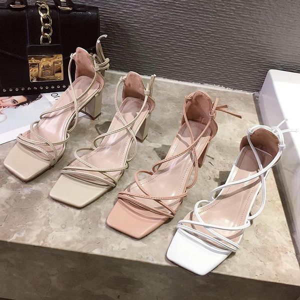 sandals 2021 summer style women pink high heels lace up gladiators party cross-tied block fashion lady shoes, Black
sandals 2021 summer style women pink high heels lace up gladiators party cross-tied block fashion lady shoes, Black