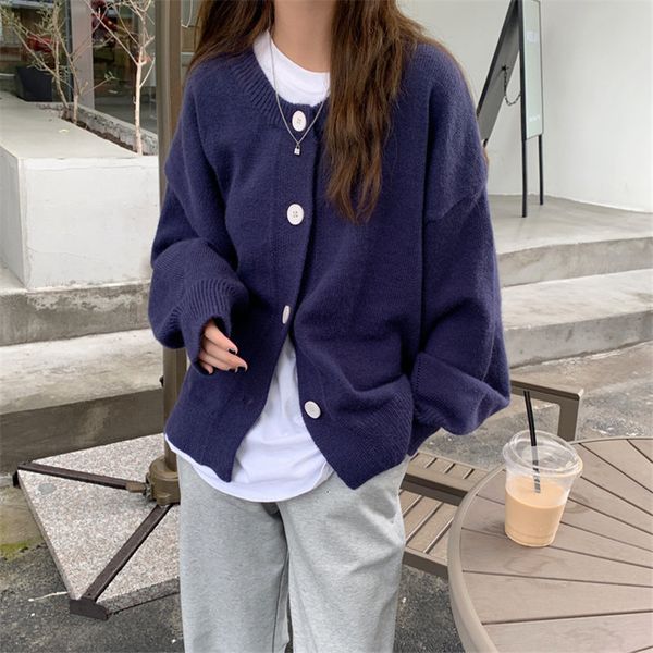 new loose o-neck elegance cardigans thicken autumn 2021 ol all match gentle solid knitted chic sweaters warm clothe v0la, White;black
new loose o-neck elegance cardigans thicken autumn 2021 ol all match gentle solid knitted chic sweaters warm clothe v0la, White;black