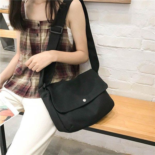 evening bags 2021 korean ladies simple art canvas bag pure color casual shoulder student messenger purses handbags clutch
evening bags 2021 korean ladies simple art canvas bag pure color casual shoulder student messenger purses handbags clutch