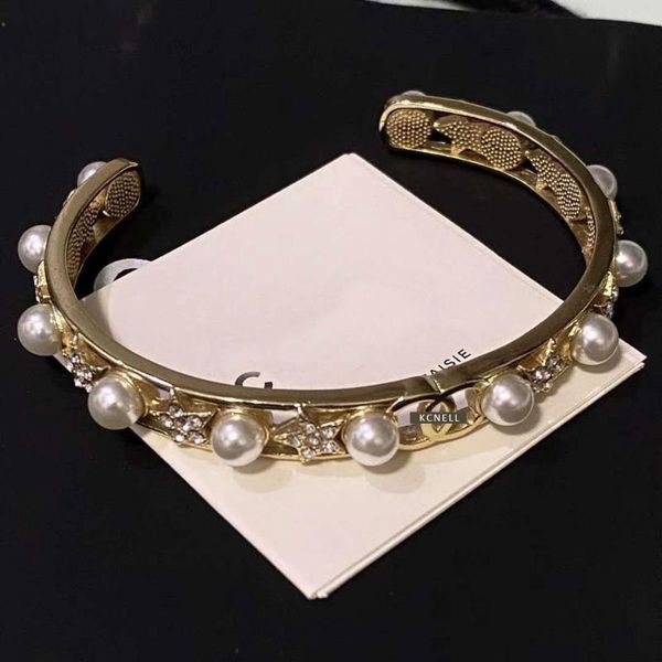 bangle bracelet for women pearl golden anti-fading open luxury jewelry girls gift shinny rhinestone zircon wholesale creative, Black
bangle bracelet for women pearl golden anti-fading open luxury jewelry girls gift shinny rhinestone zircon wholesale creative, Black