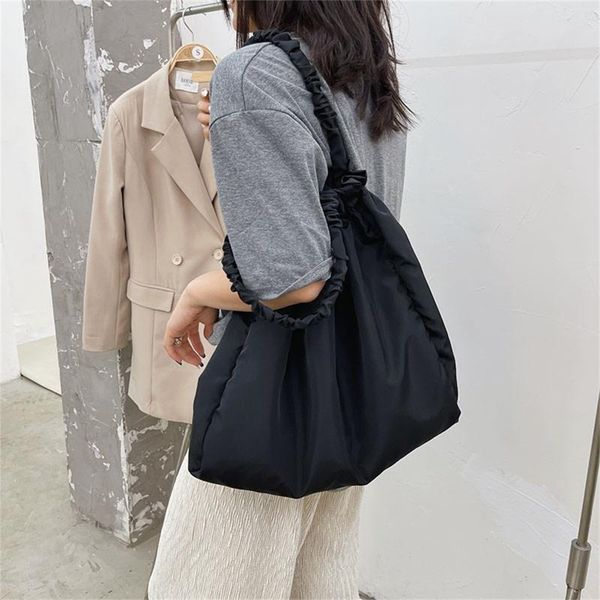 evening bags 25# totes women casual wild ladies handbags solid color drawstring shoulder bag simple farge-capacity messenger
evening bags 25# totes women casual wild ladies handbags solid color drawstring shoulder bag simple farge-capacity messenger