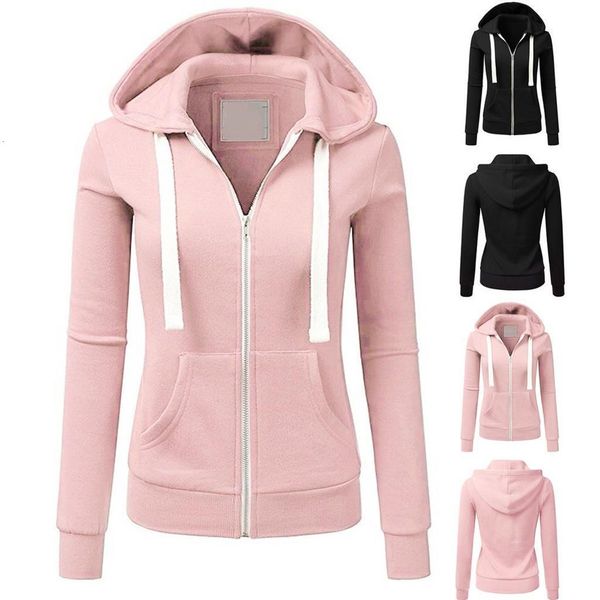 2021 women long sleeve patchwork solid color hooded zipper casual sport coat pullovers girl hooded female coat fashion, Black
2021 women long sleeve patchwork solid color hooded zipper casual sport coat pullovers girl hooded female coat fashion, Black