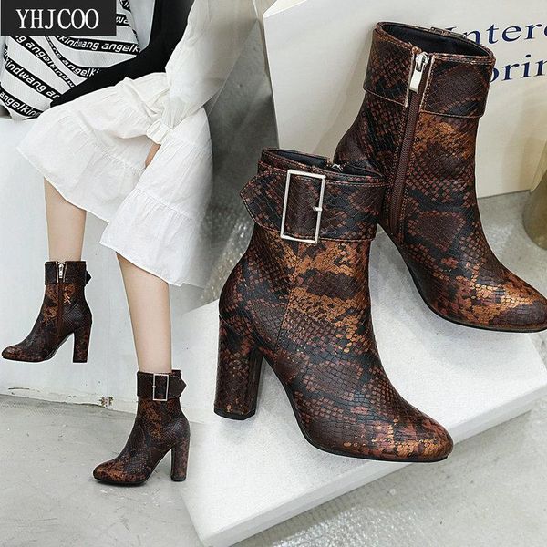 boots fashion serpentine pu leather zipper hoof heels ankle buckle for women high heel ladies autumn winter, Black
boots fashion serpentine pu leather zipper hoof heels ankle buckle for women high heel ladies autumn winter, Black