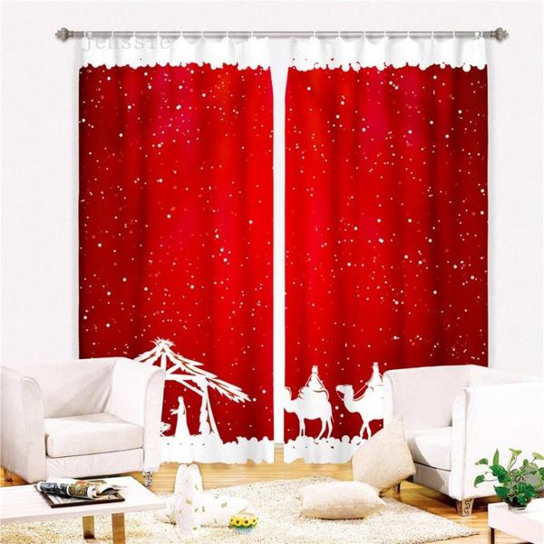 curtain & drapes christmas eve blackout curtains for living room adults bedroom modern soft window treatment polyester
curtain & drapes christmas eve blackout curtains for living room adults bedroom modern soft window treatment polyester