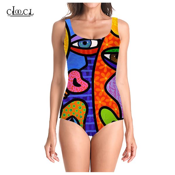 cloocl swimsuit 2021 summer geometric art 3d print women sleeveless casual fashion beach one piece swimwear, White;black
cloocl swimsuit 2021 summer geometric art 3d print women sleeveless casual fashion beach one piece swimwear, White;black