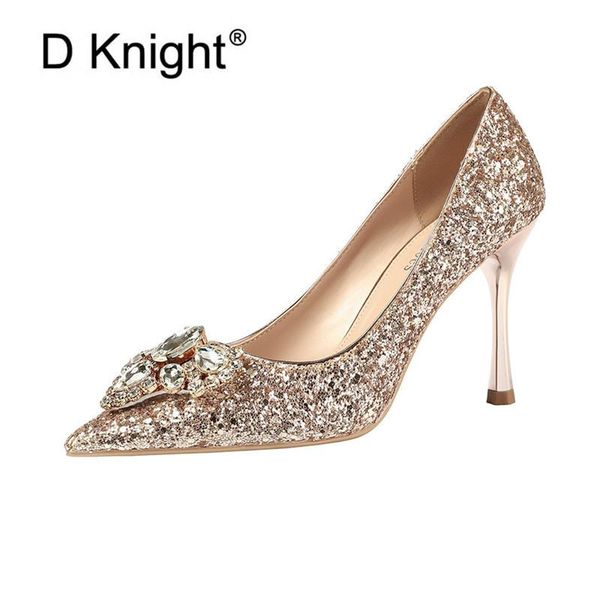 dress shoes 2021 autumn fashion sequins high heels bride woman korean pointed toe crystal shallow mouth pumps women wedding, Black
dress shoes 2021 autumn fashion sequins high heels bride woman korean pointed toe crystal shallow mouth pumps women wedding, Black