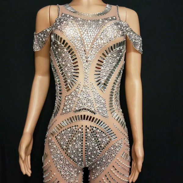 sparkly pearl rhinestone mesh jumpsuit women birthday celebrate outfit nightclub party dance female singer show clothing, Black;red
sparkly pearl rhinestone mesh jumpsuit women birthday celebrate outfit nightclub party dance female singer show clothing, Black;red
