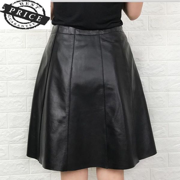 skirts leather mini genuine saia womens real sheepskin skirt elegant ladies office wear korean spring clothes lwl1600, Black
skirts leather mini genuine saia womens real sheepskin skirt elegant ladies office wear korean spring clothes lwl1600, Black
