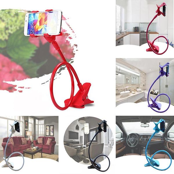 cell phone mounts & holders mobile holder lazy universal creative bracket flexible adjustable clip home bed deskmount stands
cell phone mounts & holders mobile holder lazy universal creative bracket flexible adjustable clip home bed deskmount stands