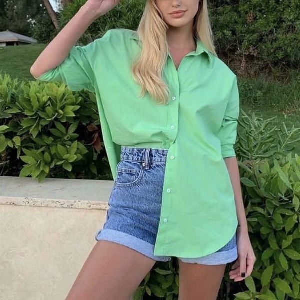 vintage women oversize soft cotton shirts summer fashion ladies loose turn down collar long sleeve girls chic 210527, White
vintage women oversize soft cotton shirts summer fashion ladies loose turn down collar long sleeve girls chic 210527, White