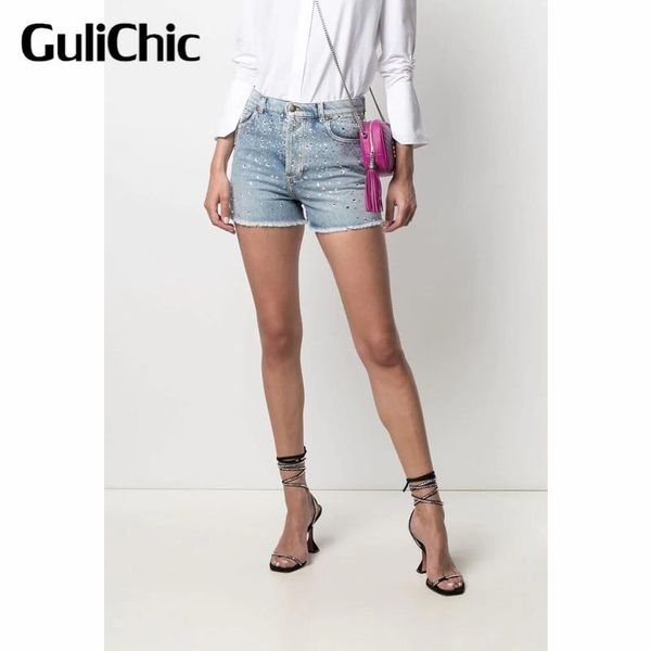 women's shorts 7.9 high end quality fashion heavy industry crystal diamonds cotton denim women, White;black
women's shorts 7.9 high end quality fashion heavy industry crystal diamonds cotton denim women, White;black
