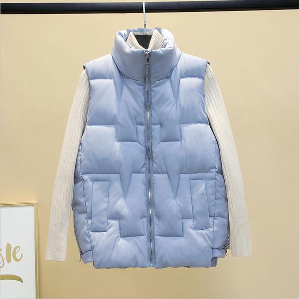 women's vests autumn vest women waistcoat 2021 winter coat female sleeveless short slim stand collar thick warm jacket black, Black;white
women's vests autumn vest women waistcoat 2021 winter coat female sleeveless short slim stand collar thick warm jacket black, Black;white