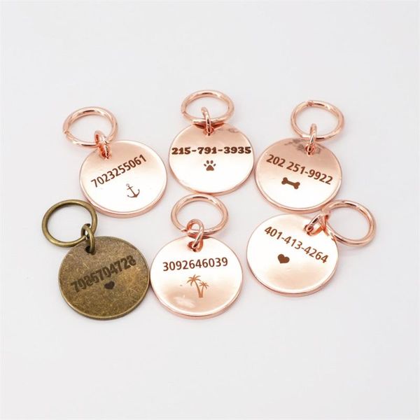 custom dog tags in rose gold or copper engravedpet id cat tag name dog bone personalized collar tag
custom dog tags in rose gold or copper engravedpet id cat tag name dog bone personalized collar tag