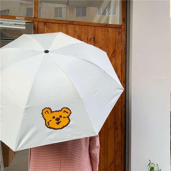 han ins homemade cute cartoon girl heart brown bear head umbrella sunny black gel sunscreen portable folding
han ins homemade cute cartoon girl heart brown bear head umbrella sunny black gel sunscreen portable folding