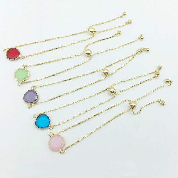 charm bracelets korean fashion natural stone pull bracelet for women girl trendy simple geometric bead tie gift, Golden;silver
charm bracelets korean fashion natural stone pull bracelet for women girl trendy simple geometric bead tie gift, Golden;silver