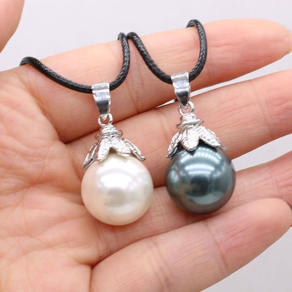 pendant necklaces selling natural shell bead alloy fashion charm necklace jewelry exquisite gifts size 20mm chain length 45+5mm, Silver
pendant necklaces selling natural shell bead alloy fashion charm necklace jewelry exquisite gifts size 20mm chain length 45+5mm, Silver