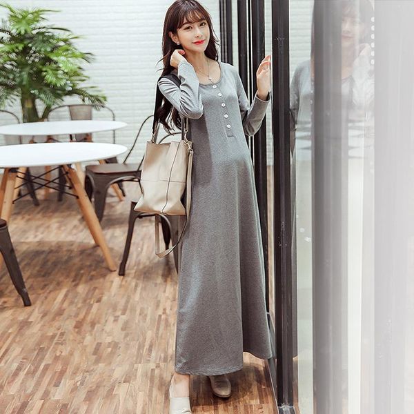 maternity dresses -2xl dress pregnant wear nursing women ladies long sleeved maxi cotton clothing solid color, White
maternity dresses -2xl dress pregnant wear nursing women ladies long sleeved maxi cotton clothing solid color, White