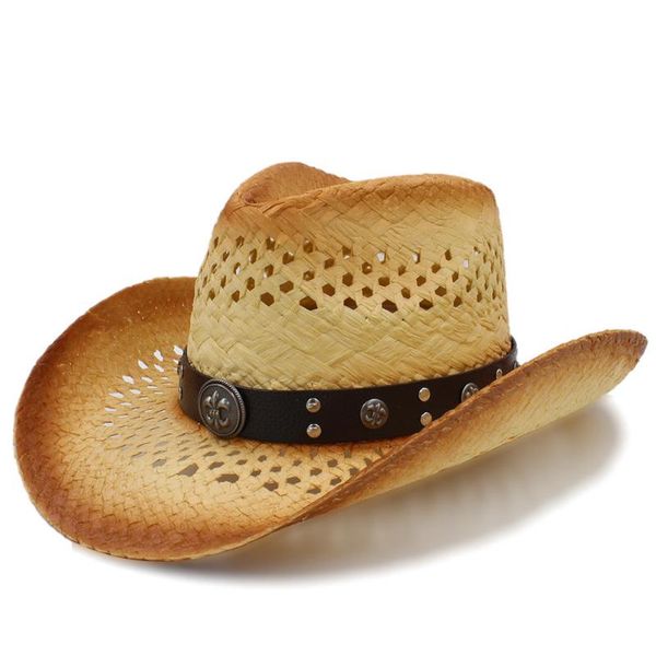 stingy brim hats 2021 women men sun hat with leather ribbon handmade weave beach sombrero cowboy size 58cm a0140, Blue;gray
stingy brim hats 2021 women men sun hat with leather ribbon handmade weave beach sombrero cowboy size 58cm a0140, Blue;gray
