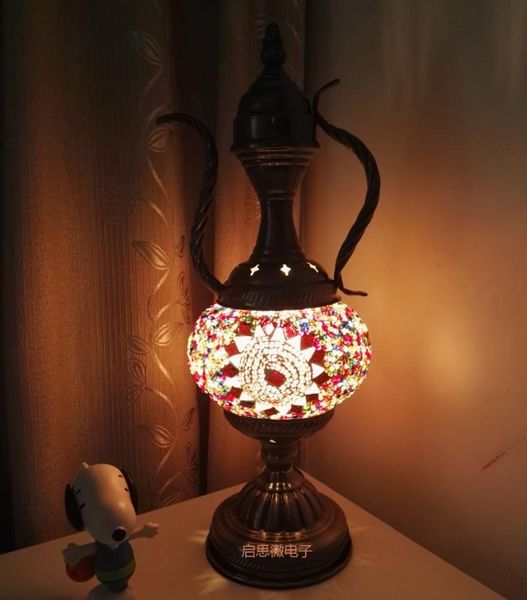 e14 hand-inlaid glass morocco style mosaic light bedroom living room decorative table lamp turkish lampe
e14 hand-inlaid glass morocco style mosaic light bedroom living room decorative table lamp turkish lampe