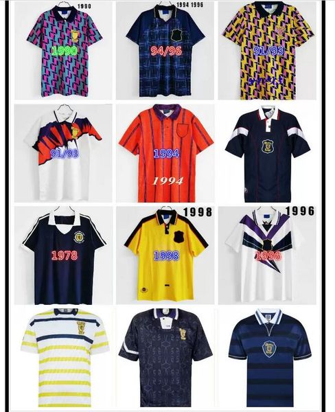 1982 1986 1995 scotland retro soccer jersey world cup equipment home blue kits 1996 1998 classic vintage football shirt, Black;yellow
1982 1986 1995 scotland retro soccer jersey world cup equipment home blue kits 1996 1998 classic vintage football shirt, Black;yellow